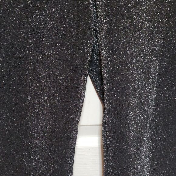H&M Shimmering Silver Pants sz M - Picture 8 of 10